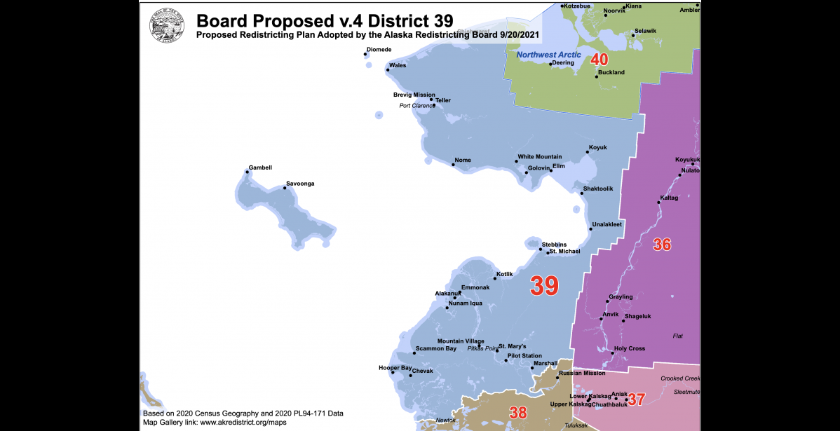 Version 4 of a proposed District 39 map.