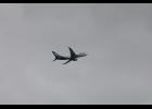 An Alaska Airlines plane leaving Nome on June 15, 2026. 