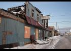TOTAL LOSS— The Polaris Hotel after the fire.